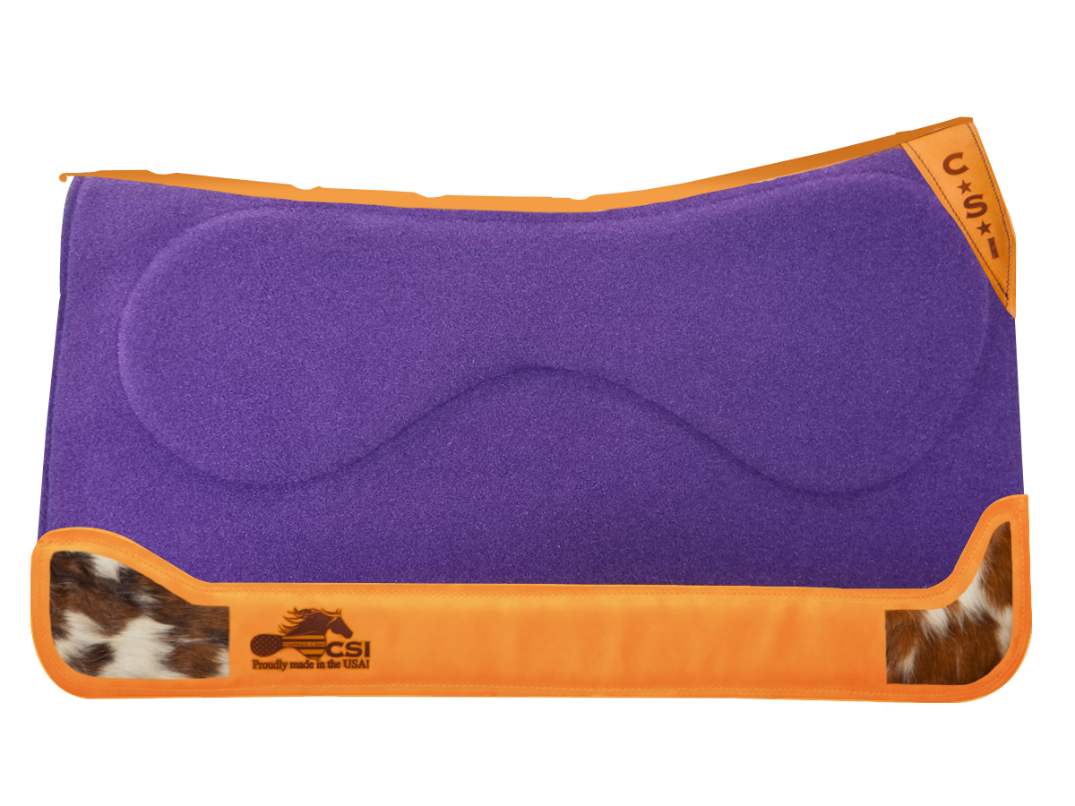 Custom CSI Saddle Pads Inlay CSI Saddle Pads Custom Design Saddle