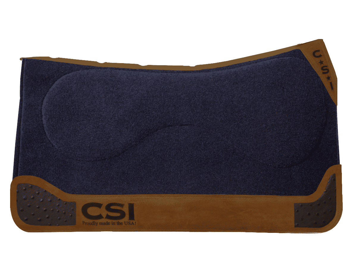 Custom CSI Saddle Pads Inlay CSI Saddle Pads Custom Design Saddle